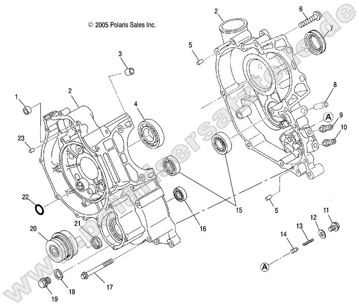 Engine, Crankcase