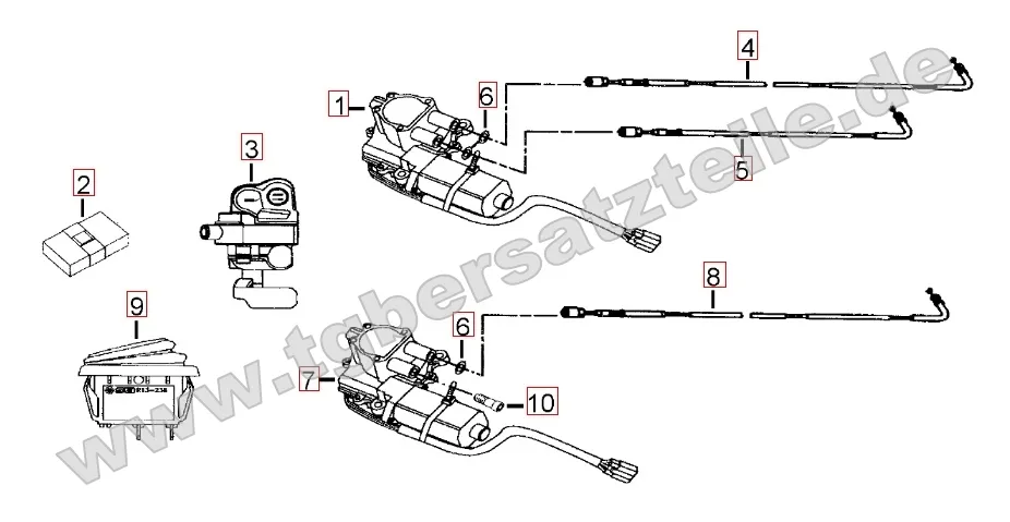 Stellmotor Differenzialsperre Stellmotor Differenzialsperre