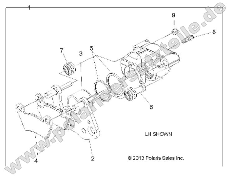 Brakes, Caliper, Front Brakes, Caliper, Front