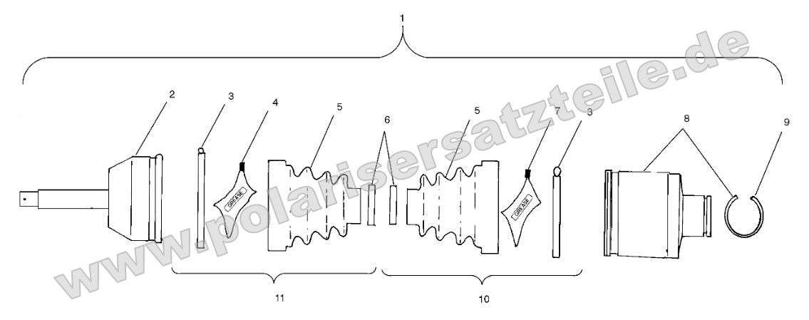 Rear Drive Shaft Rear Drive Shaft