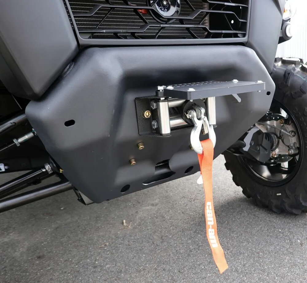 TMP Kennzeichenhalter vorne / Nummernschildhalterung klappbar - Can-Am Traxter