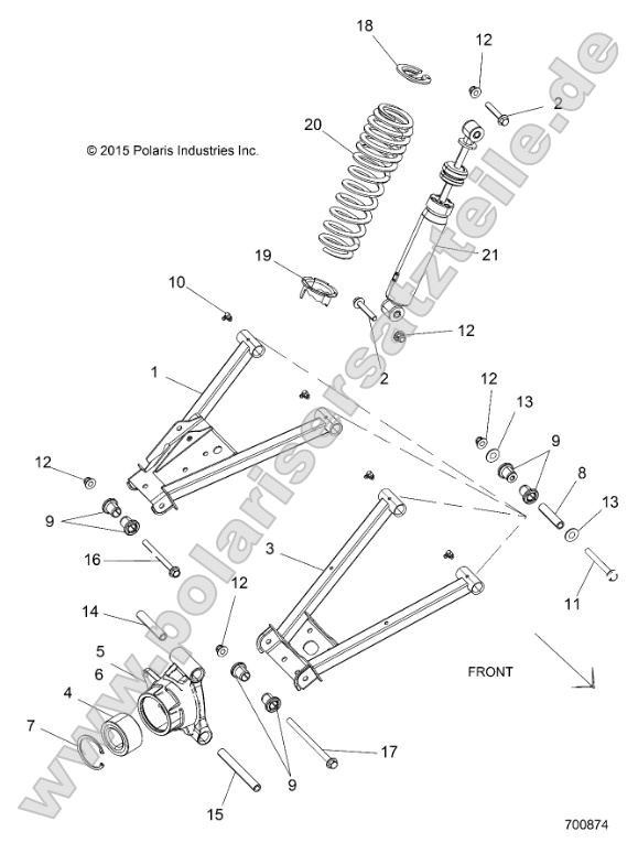 Suspension, Rear