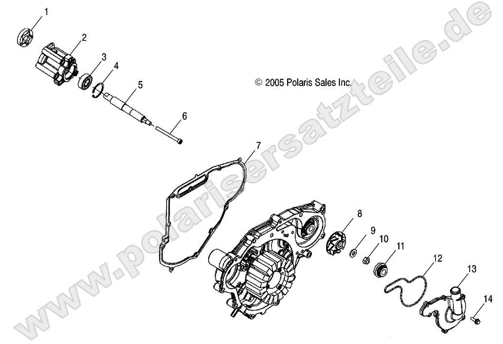 OIL PUMP and WATER PUMP