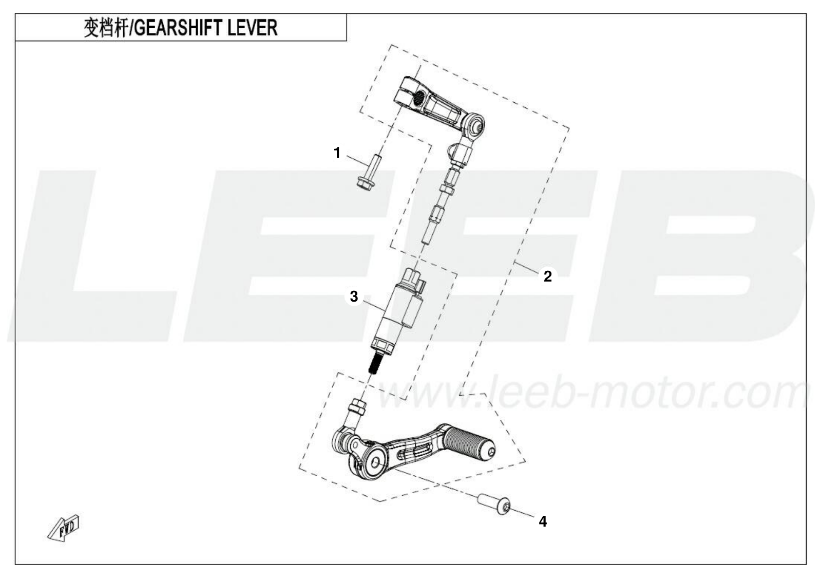 F14-2 GEARSHIFT LEVER F14-2 GEARSHIFT LEVER