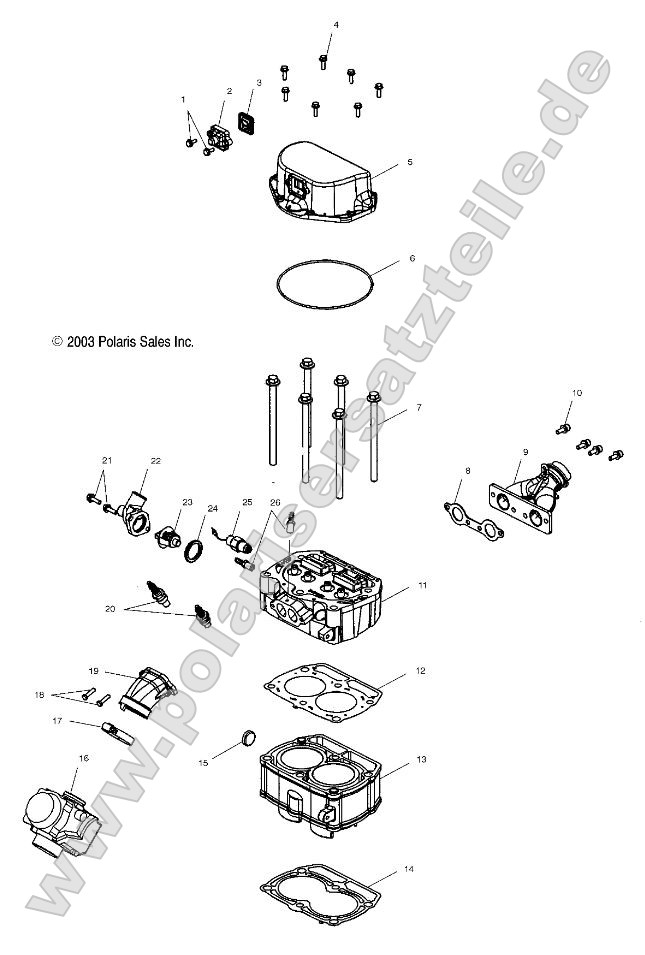 Cylinder and Cylinder Head Cylinder and Cylinder Head
