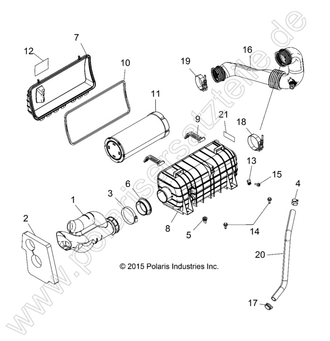 ENGINE, AIR INTAKE SYSTEM ENGINE, AIR INTAKE SYSTEM