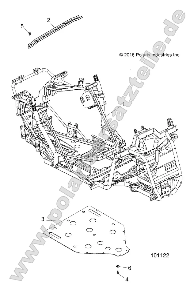 Chassis, Main Frame and Skid Plate