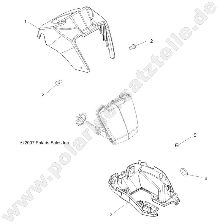 BODY, HEADLIGHT POD BODY, HEADLIGHT POD