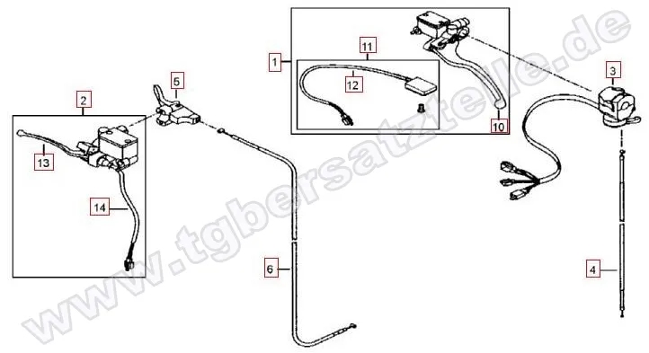 Schalter-Hebel Schalter-Hebel