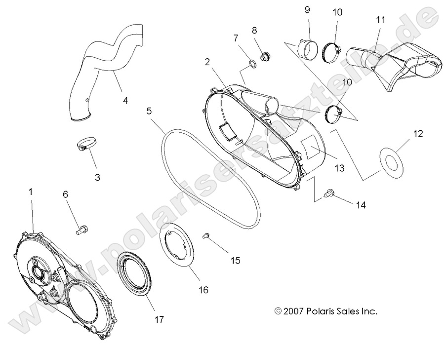 BODY, CLUTCH COVER BODY, CLUTCH COVER