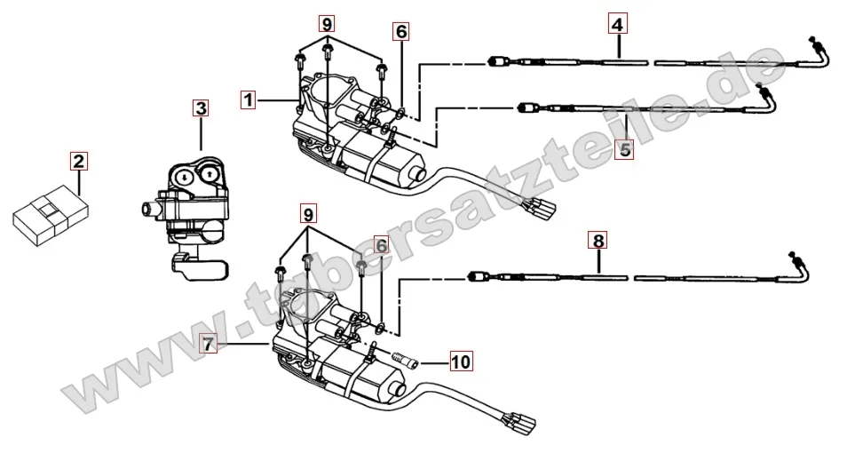Stellmotor Differenzialsperre Stellmotor Differenzialsperre