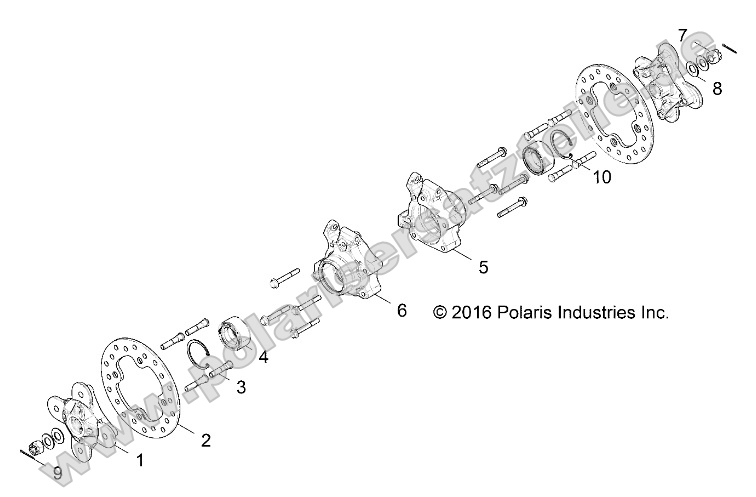 Suspension, Rear Carrier and Hub Suspension, Rear Carrier and Hub