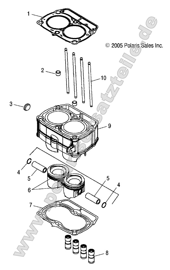 Engine, Piston and Cylinder Engine, Piston and Cylinder