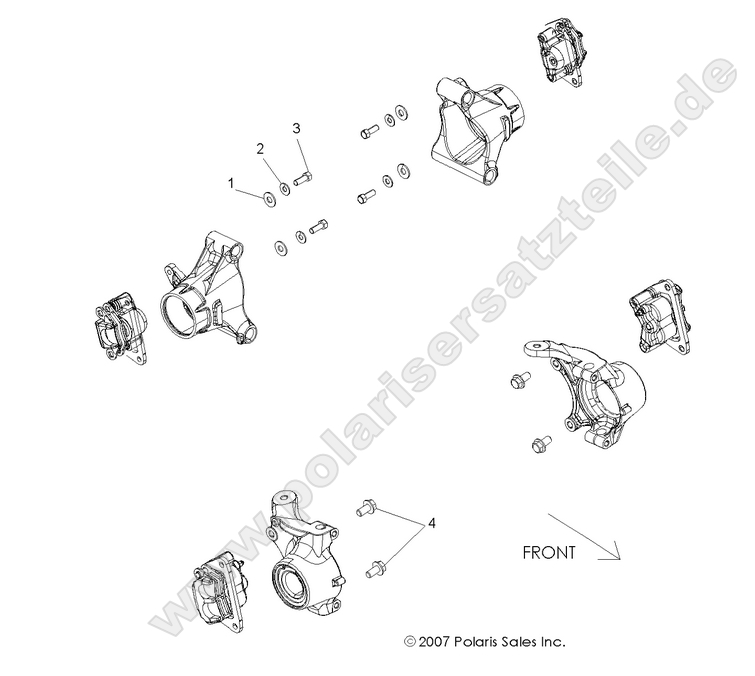 BRAKES, CALIPER MOUNTING BRAKES, CALIPER MOUNTING