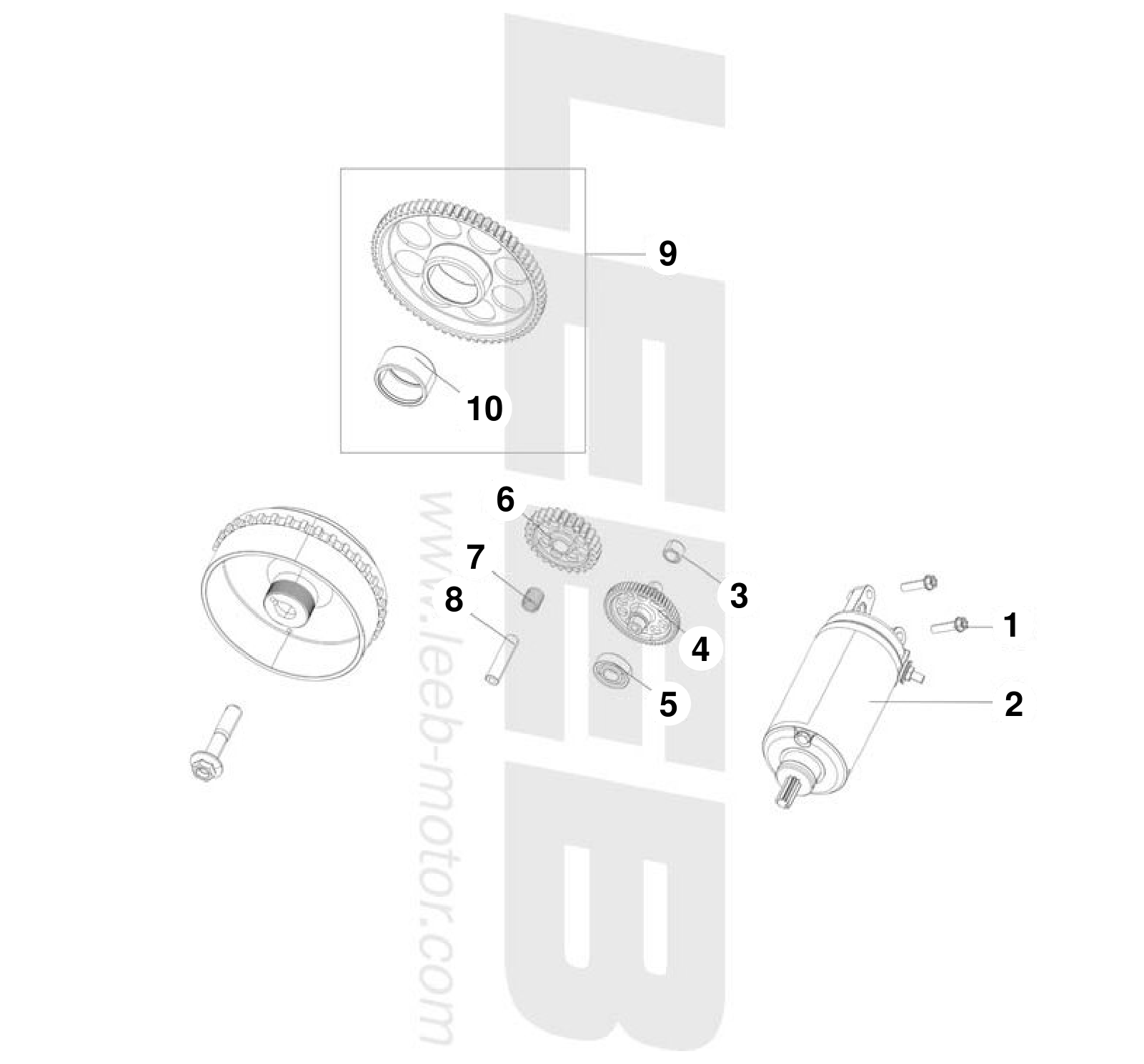 E17 ELECTRIC STARTER E17 ELECTRIC STARTER