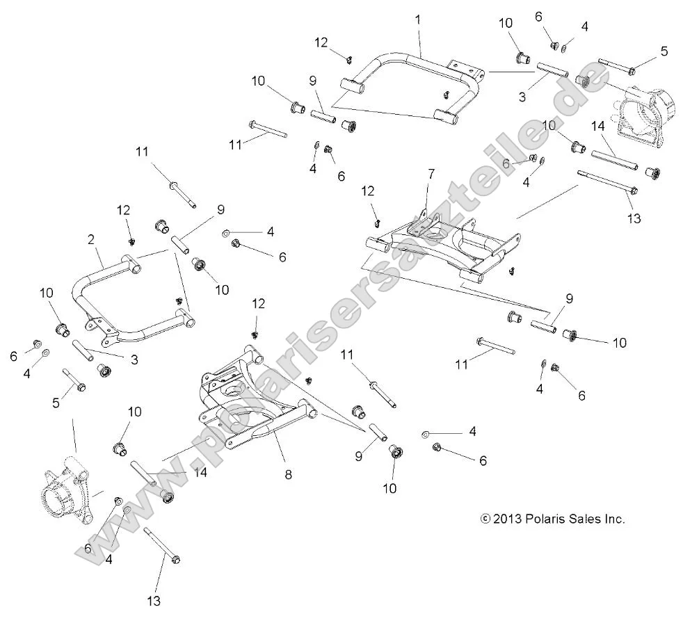 Suspension, Rear Control Arms Suspension, Rear Control Arms