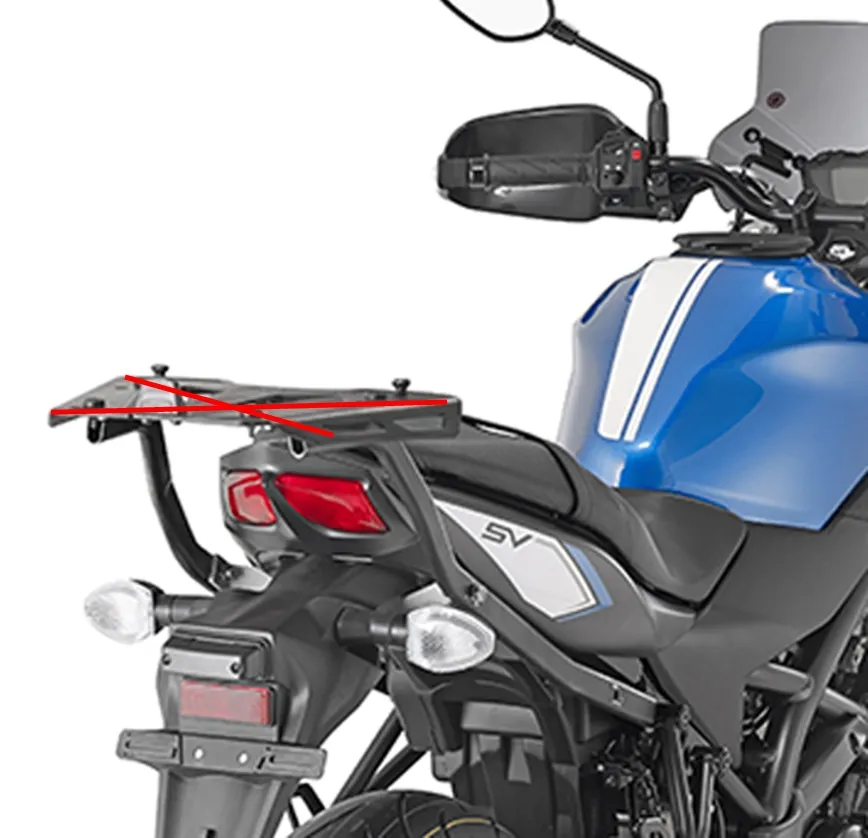 Givi Topcaseträger für Monokey und Monolock Koffer - Suzuki SV 650 2016-23