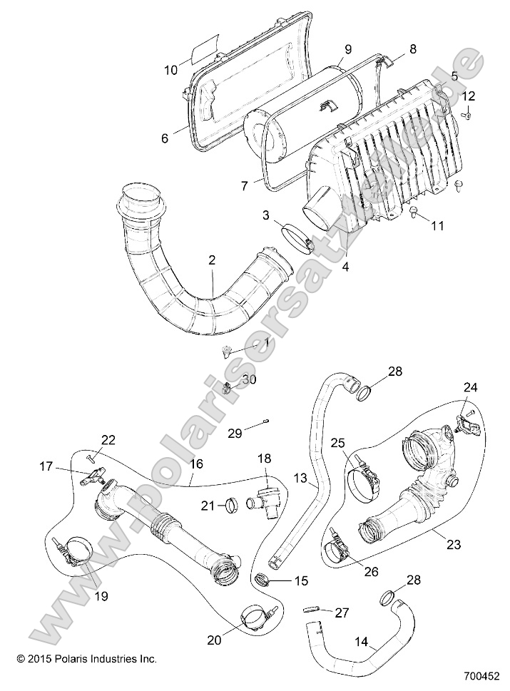 Engine, Air Intake System Engine, Air Intake System