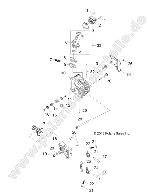 ENGINE, CYLINDER HEAD ENGINE, CYLINDER HEAD