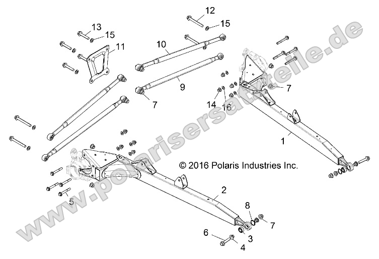 Suspension, Rear Control Arms