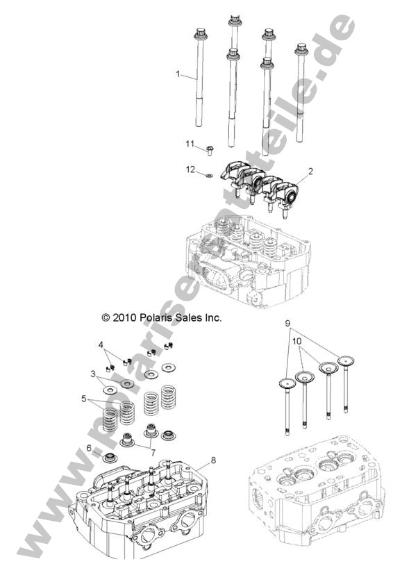 ENGINE, CYLINDER HEAD and VALVES ENGINE, CYLINDER HEAD and VALVES