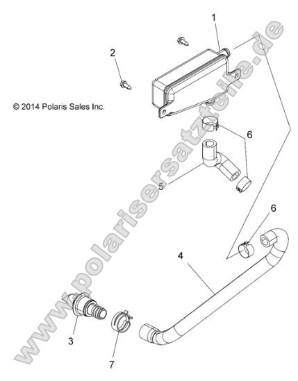 Engine, Breather Hose Engine, Breather Hose