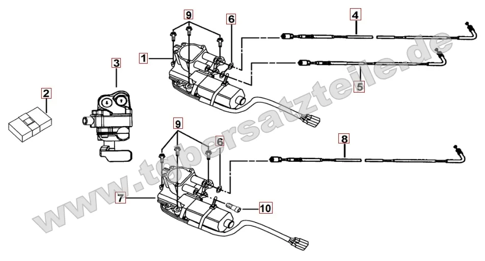 Stellmotor Differenzialsperre Stellmotor Differenzialsperre