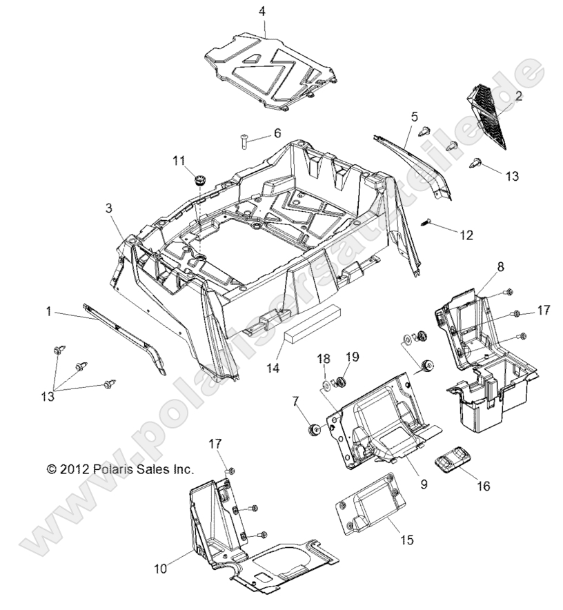 BODY, REAR RACK and FENDERS BODY, REAR RACK and FENDERS