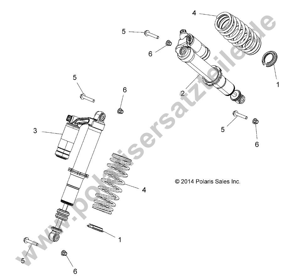 SUSPENSION, FRONT SHOCK MOUNTING SUSPENSION, FRONT SHOCK MOUNTING