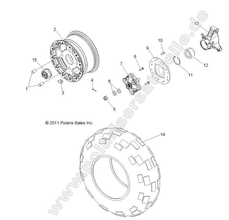 WHEELS, REAR WHEELS, REAR