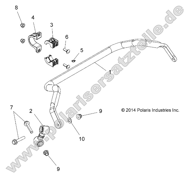 Suspension, Stabilizer Bar, Rear Suspension, Stabilizer Bar, Rear