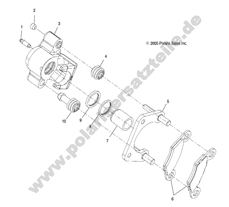 BRAKES, REAR CALIPER BRAKES, REAR CALIPER