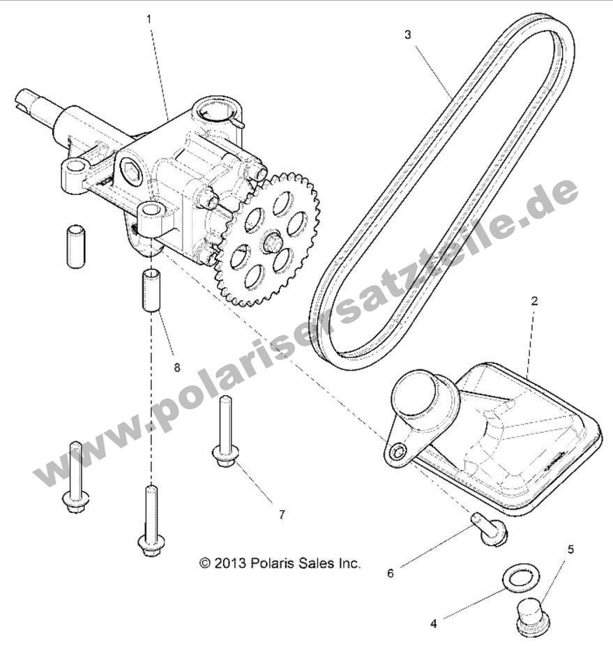 ENGINE, OIL PUMP ENGINE, OIL PUMP