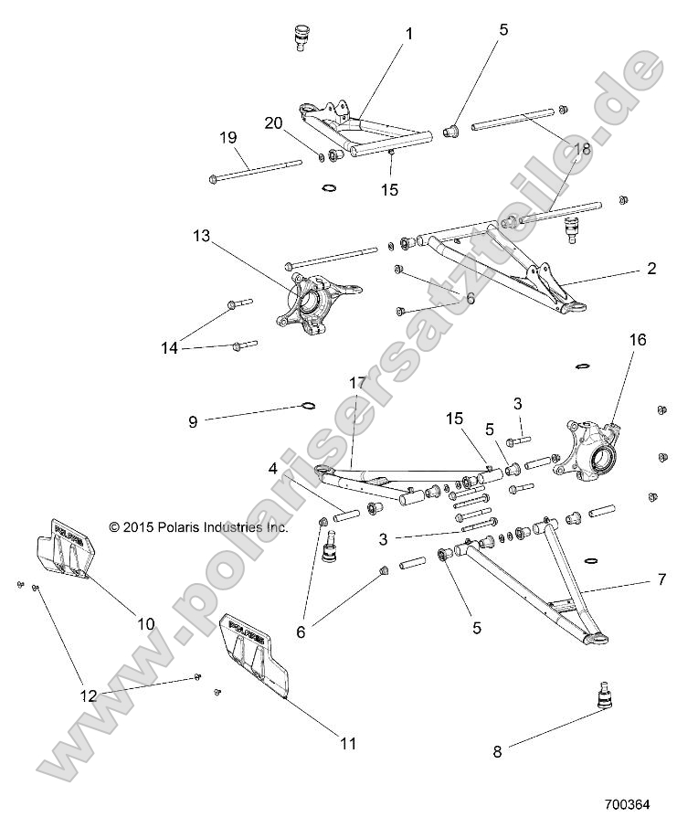 Suspension, Front Control Arms Suspension, Front Control Arms