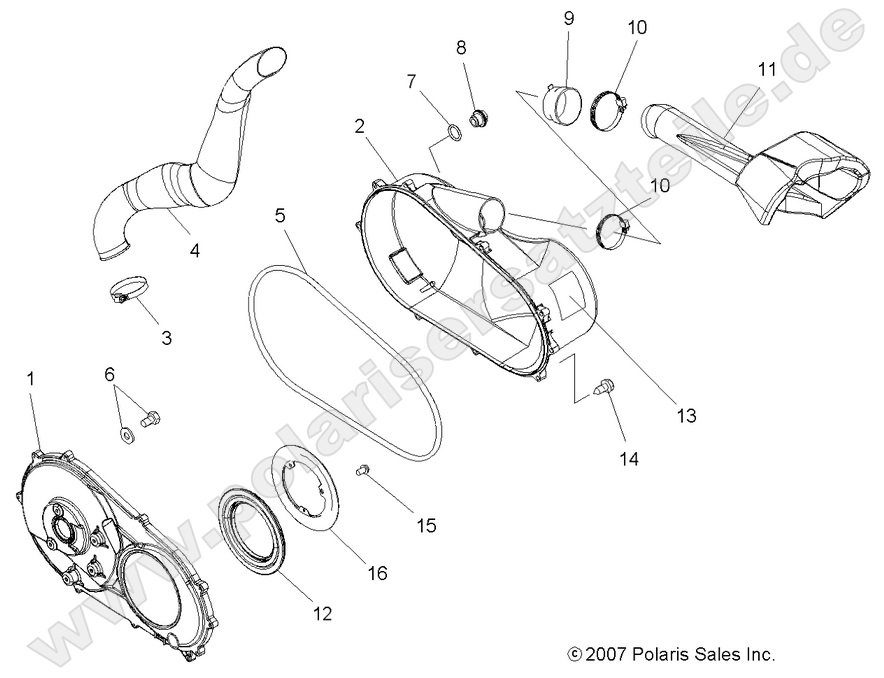 BODY, CLUTCH COVER