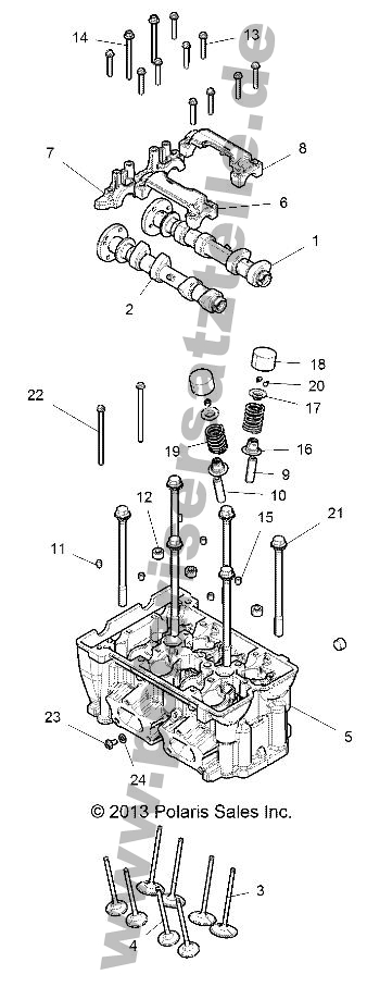 ENGINE, CYLINDER HEAD AND VALVES ENGINE, CYLINDER HEAD AND VALVES