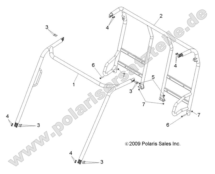 Chassis, Cab Frame