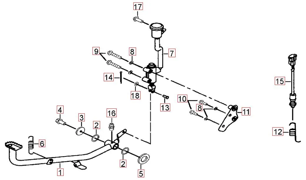 Bremspedal Bremspedal