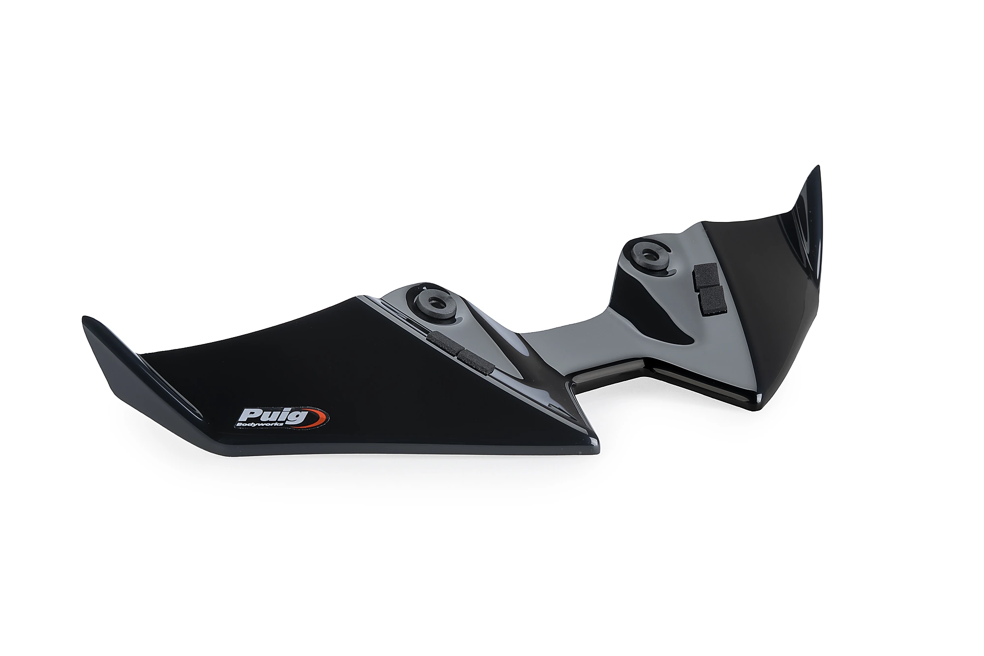Puig Naked Front Downforce Spoiler - schwarz - Kawasaki Z900 /SE 2025-27 - 22446N Puig Naked Front Downforce Spoiler - schwarz - Kawasaki Z900 /SE 2025-27 - 22446N