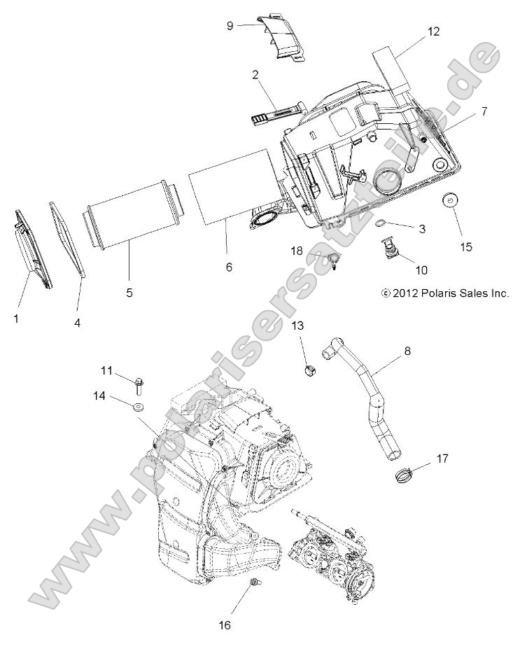 Engine, Air Intake Engine, Air Intake