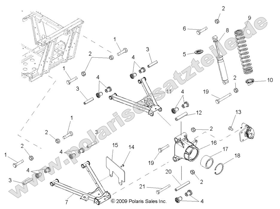 Suspension, Rear