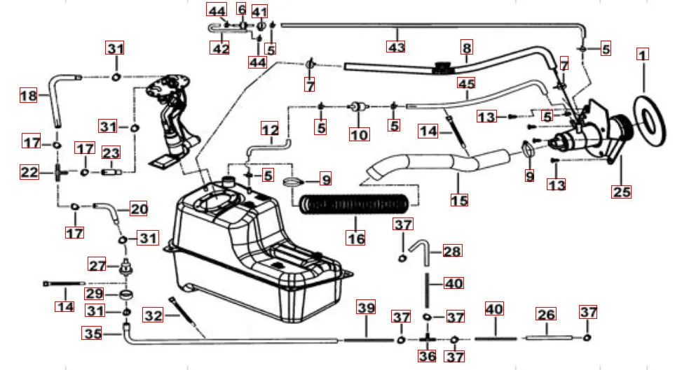 Kraftstofftank Kraftstofftank