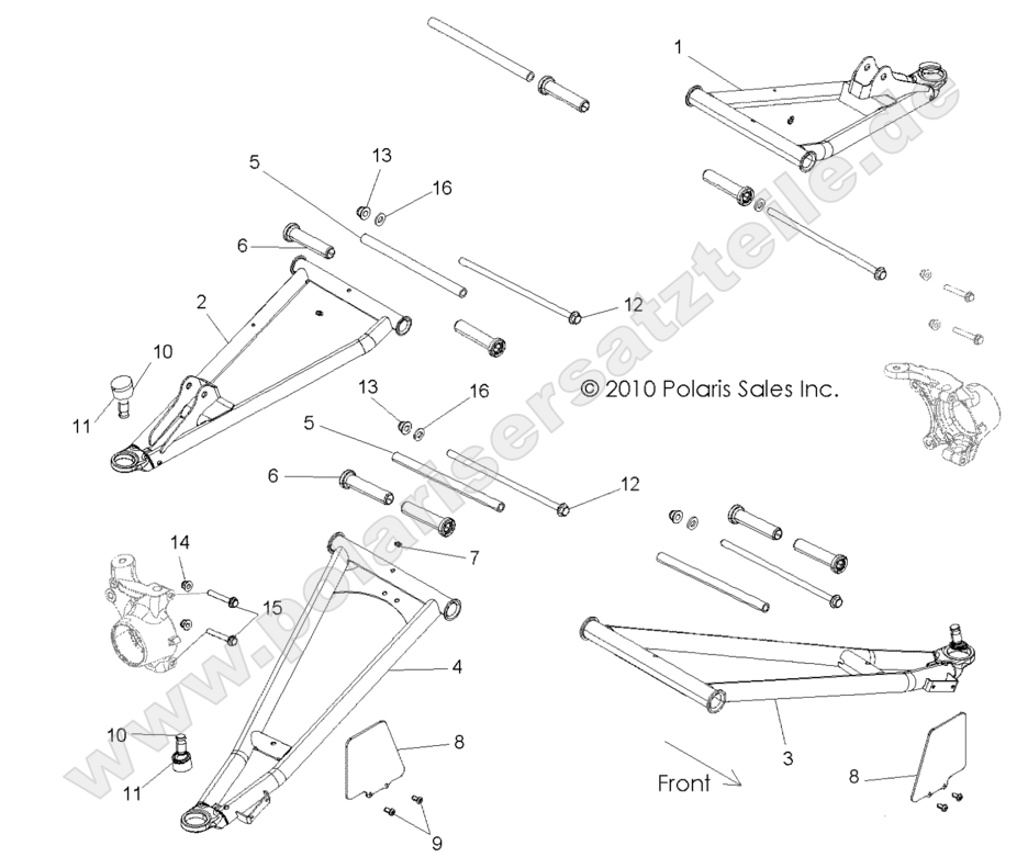 SUSPENSION, FRONT CONTROL ARMS SUSPENSION, FRONT CONTROL ARMS