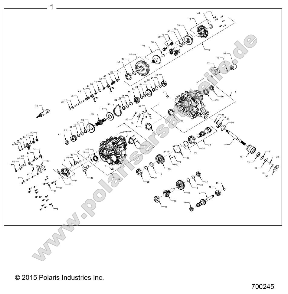 Drive Train, Main Gearcase Drive Train, Main Gearcase