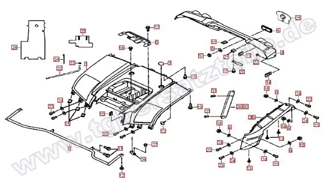 Heckverkleidung Heckverkleidung
