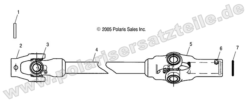 Prop Shaft, Front