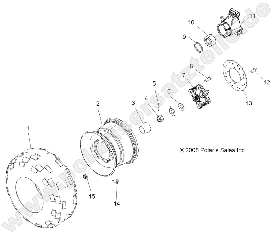 WHEELS, REAR WHEELS, REAR