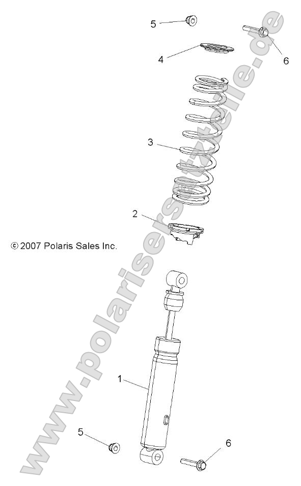 Suspension, Shock, Front 49ATVSHOCKFRT7043168 Suspension, Shock, Front 49ATVSHOCKFRT7043168
