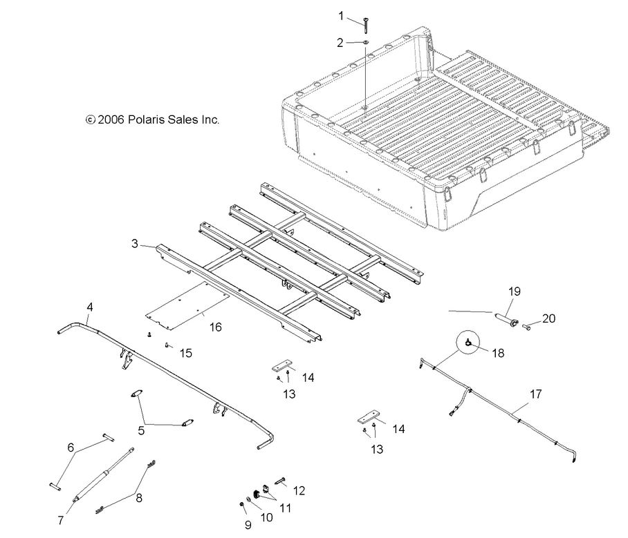 BODY, BOX MOUNTING