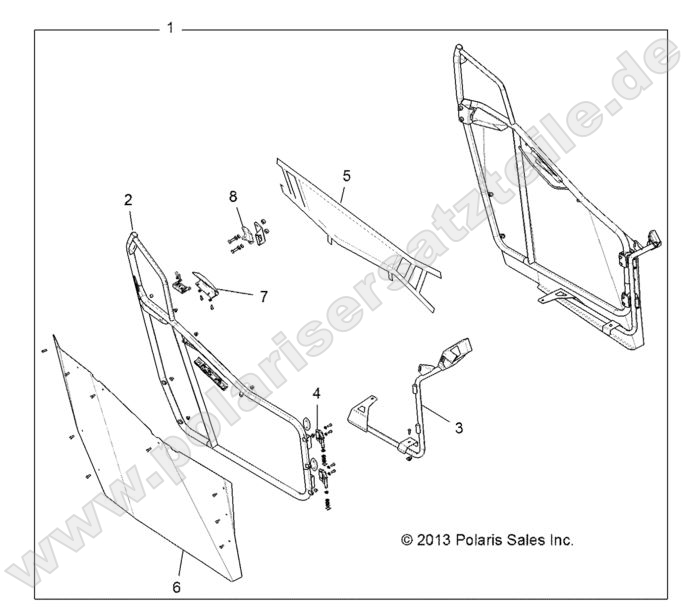 BODY, DOORS KIT